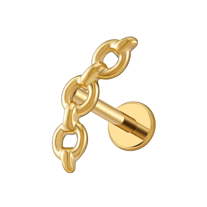 CHAIN STUD DORADO (unidad)