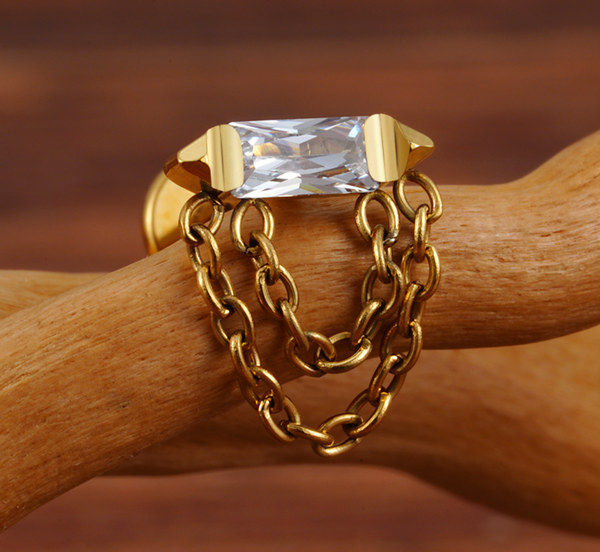 GALA STUD DORADO (unidad)