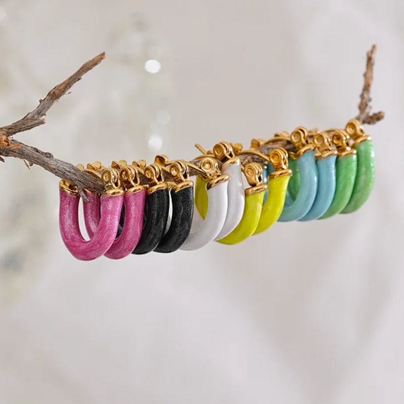 PINK PLASTICOLA HOOPS