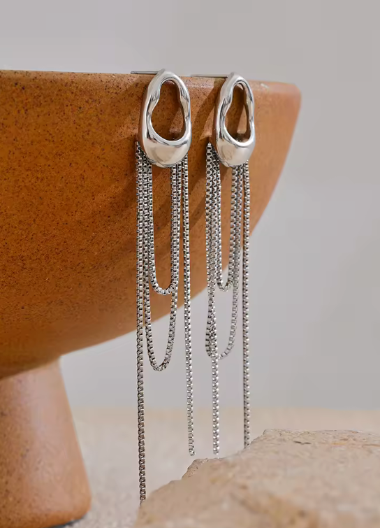 ORDÓÑEZ EARRINGS - PLATEADOS