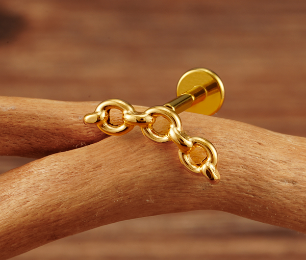 CHAIN STUD DORADO (unidad)