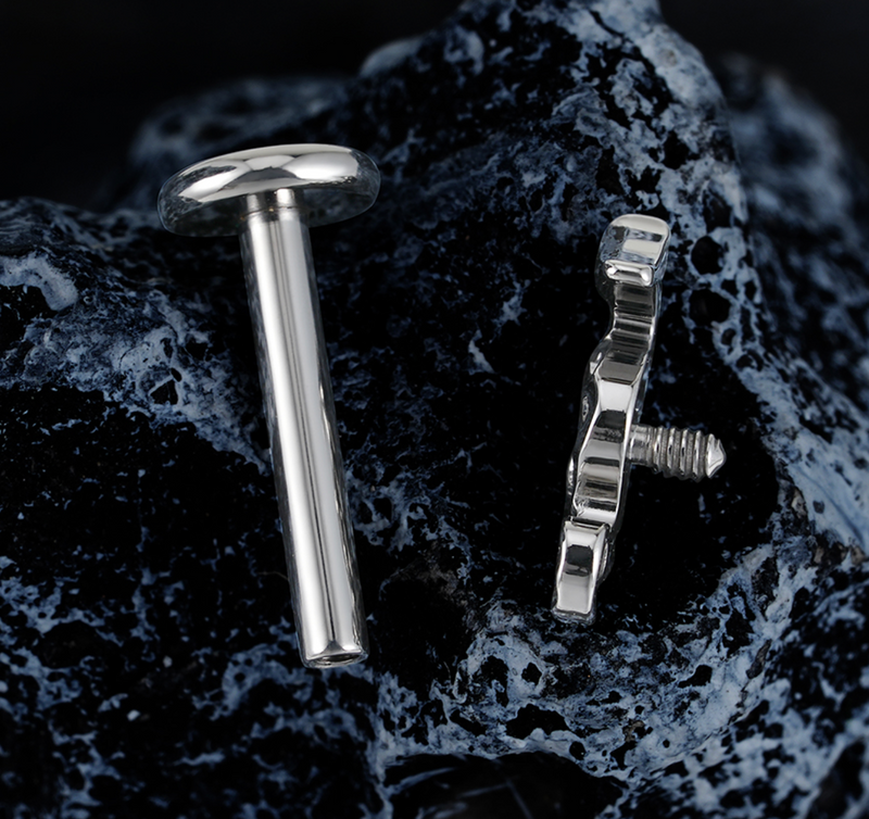 CABALLITO STUD PLATEADO (unidad)