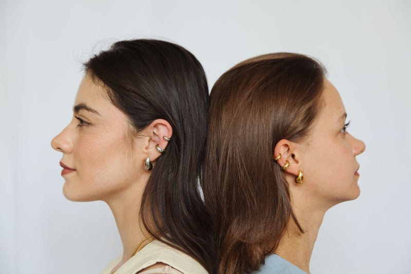 CIAO EARCUFFS - PLATEADOS (COMBO)