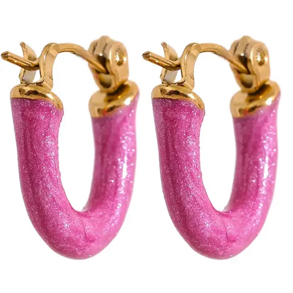 PINK PLASTICOLA HOOPS