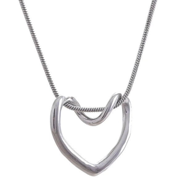 CRUSH NECKLACE PLATEADO