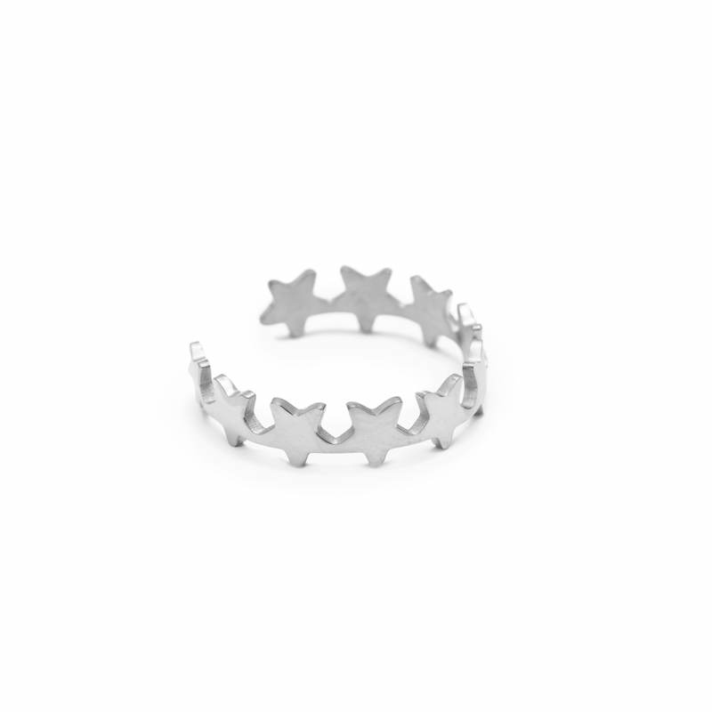 DON´T STAR-T NOW RING - PLATEADO