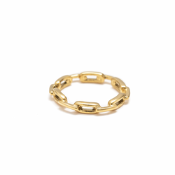 CHAIN-GE MY MIND RING - DORADO