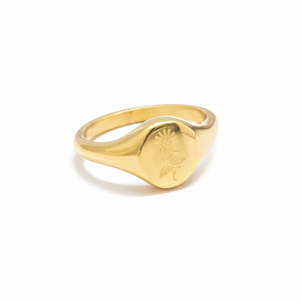 GIRA EL SOL RING - DORADO