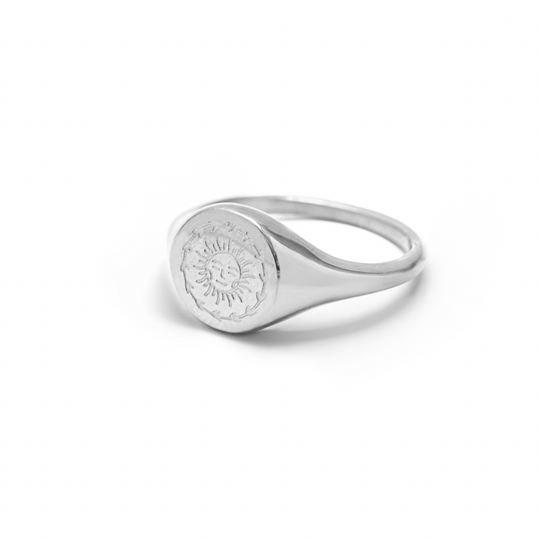 SOL-MATE RING - PLATEADO