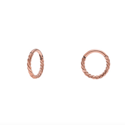 WATERPROOF CROISSANT HUGGIE ROSE GOLD (UNIDAD)