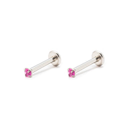 MAGENTA MUST HAVE STUD - PLATEADO (UNIDAD)